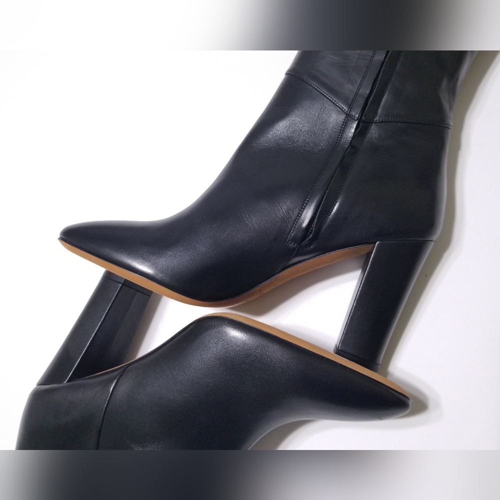 NIB VINCE Vita‎ Leather Knee High Tall Boots in Black Size 8.5, 9, 9.5, 10 - Picture 10 of 16